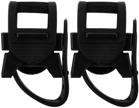 Healeved Stockhalter Für Rollstuhl Und Rollator Krückenhalterung Für Gehstöcke Aufbewahrungshalterung Für Rollstuhlkrücken Einfach Zu Montieren Und Abzunehmen Für Mobilitätsroller 2 Stück
