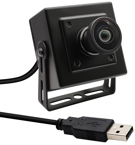 SVPRO 5MP 30FPS USB Weitwinkel Kamera für Computer, IMX335 Sensor Hochauflösende Sicherheitskamera für 3D Drucker, Lasergravierer, Machine Vision für Industrie