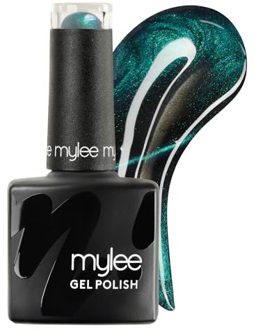 Mylee Cat Eye Gel-Nagellack 8ml [Beltane] - Magnetisch, Glitzernd, Holografisch, UV/LED, Maniküre, Pediküre, Lang anhaltend, für den Professionellen und Heimgebrauch, Langanhaltend