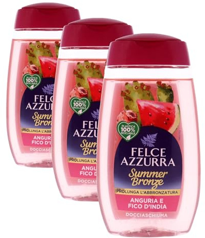 Felce Azzurra Docciaschiuma SummerBronze Anguria e Fico d'India (Confezione da 3)