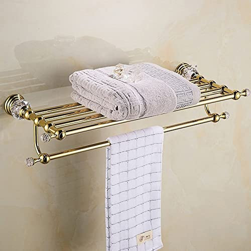 Porte-Serviettes, Porte-Serviettes de Salle de Bain, Porte-Serviettes Mural, Porte-Serviettes Tendance, Accessoires de Salle de Bain, Support de Douche Mural, Barre de Rangement pour serviet