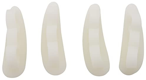 Remingtape hammare tår glasögon och korrigerare 4-pack soft gel crests skenor minska fotsmärta, överlappning förhindra flexibel fotvård behandling fläckhämmande lukt