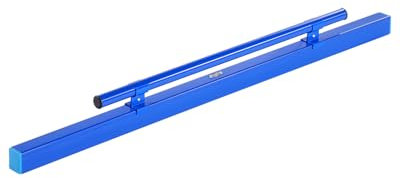 VEVOR Concrete Screed, 48 Inch Screed with Level Vial, Easy Cleanup & End Cap Design, Aluminum Lightweight & Reversable Handle for Leveling Floors, Small-Scale Construction and Home Renovation