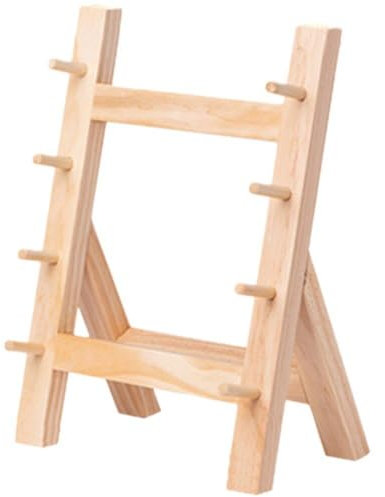 Japanese Style 4 Layer Wooden Salmon Knife Holder Multi Layer Sushi Sashimi Knife Storage Rack for Kitchen Restaurant & Japanese Cuisine Shop