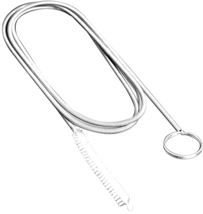 Flexible Feeding Tube Cleaning Brush, Slim Drain Hole Cleaning Tool, Hose Pipe Cleaning-Brush, Drain Unblocker Tool for Refrigerator Drain-Pipe, Kitchen Sink, Shower Drain-Pipe (150 cm)
