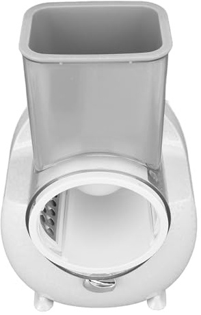 SIXRUN Trituradora de Verduras Eléctrica Recargable, Cortador de Verduras Multifuncional, Rallador de Queso Automático para Cocinar en Casa Cómodamente (WHITE)
