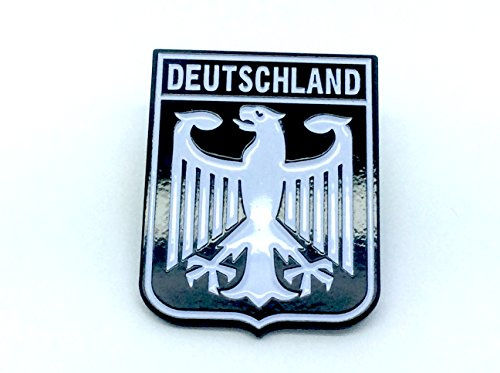 Patch Nation Deutschland Adler Schwarz-Flaggen Flagge Metall Pin Badge Brosche