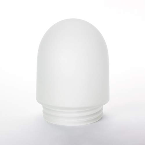 Ersatzglas Lampenschirm matt Gewindeglas Struktur Ø100mm / Gewinde 84,5mm 60W Glas Außen