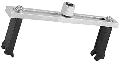 Tapa de la bomba de combustible Cubierta universal Quitar llave llave ajustable Herramienta de anillo de bloqueo de bomba Herramienta para quitar la tapa del tanque de combustible (pie curvado)