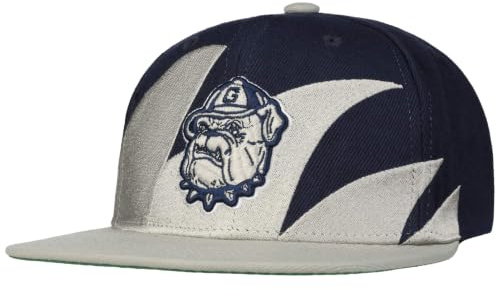 Mitchell & Ness Georgetown University Keps& Herrar - flat brim hatt basebollkeps Snapback, med skärm Höst Sommar Vår Vinter Sommar-Vinter - One Size blå-grå