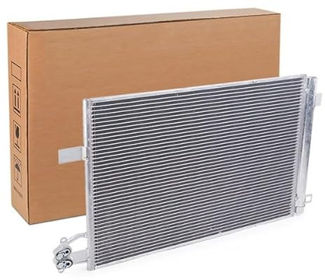 RIDEX 448C0409 Klimakondensator Klimaanlage Auto mit Trockner Kompatibel mit VW Transporter T5 Bus 7HB, 7HJ, 7EB, 7EJ, 7EF, 7EG, 7HF, 7EC 7E0820411B 7E0820411C 7E0820411D
