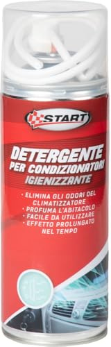 Start Reinigungsspray für Autoklimaanlagen 400 ml mit desinfizierendem Strohhalm und Geruchsentferner