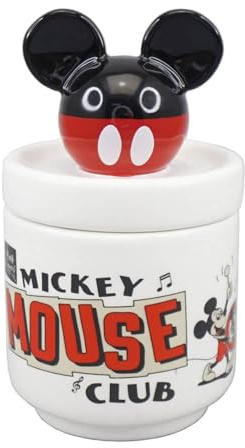 Half Moon Bay - Disney Mickey Mouse Collectors Box - Mickey - Storage Jar - Trinket Box With Lid Gift