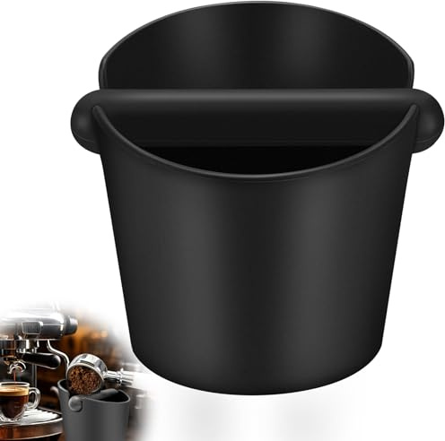 Kasanni AbklopfbehäLter FüR SiebträGer Knock Box Kaffeesatz AbschlagbehäLter AbschlagbehäLter FüR SiebträGer Kaffee AbklopfbehäLter Sammlung und Recycling Von Kaffeesatz Container