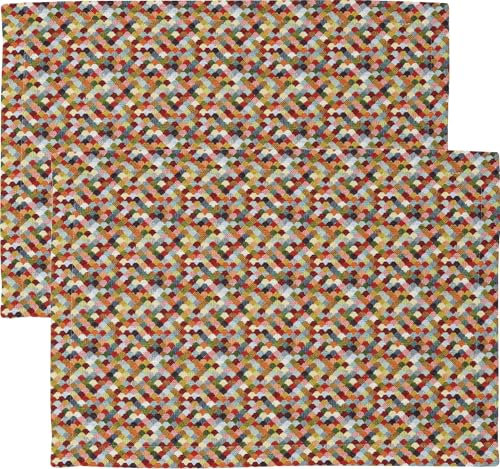 Sander Tischset Pin 2er-Pack bunt Größe 35x50 cm