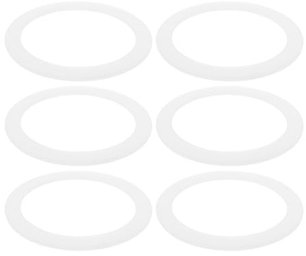 Briny River Lot de 6 joints en silicone compatibles avec Bialetti et Imusa, Compatible avec les tasses BC 9