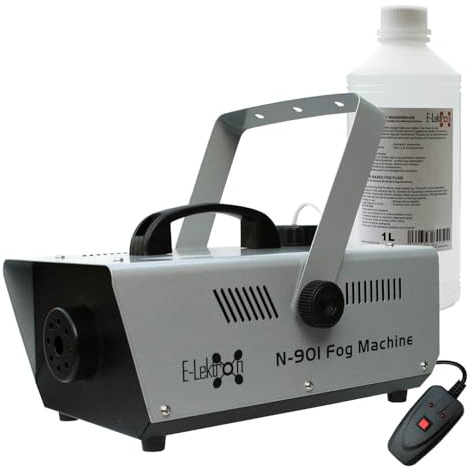 E-Lektron N-901 DJ Party Nebelmaschine 900W Rauchmaschine (N-901 inkl. 1L Fluid)