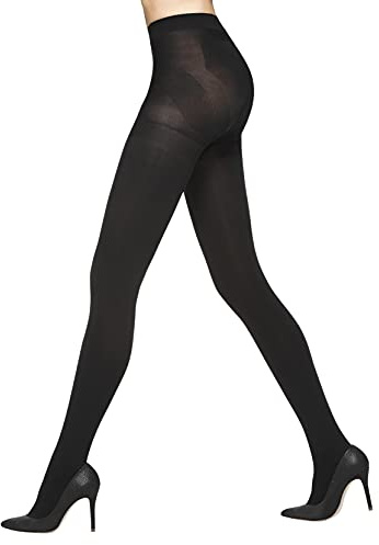 Vogue Push Up 100 Den Matt Blickdichte Figurformende Strumpfhose für Damen
