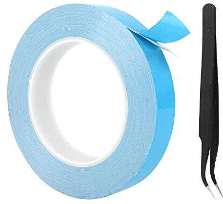 Fumanduo 1PCS Nastro Termico Nastro Termico Autoadesivo Nastro Termico Adesivo Termico Conduttivo Nastro Nastro Biadesivo Raffreddamento con la Temperatura Massima di Lavoro Normale 120 Gradi