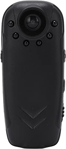 Mini Telecamera per il Corpo Portatile 1080P HD Sport DVR Videoregistratore Penna Fotografica Telecamera Tascabile per Poliziotto Telecamera per il Corpo della Polizia Visione Notturna Videocamera a C