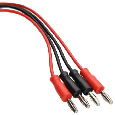 kenable Multimeter, 60 V, Messleitungen, 2 x 4 mm Bananenstecker, rot und schwarz, Kabel, 1 m