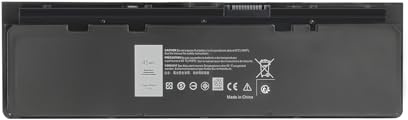 Exmate WD52H VFV59 batteri för Dell Latitude 12 7000 E7240 E7250 Ultrabook F3G33 KWFFN J31N7 451-BBFT 451-BBFW 451-BBFX GD076 GVD76 6 HJ8KP NCVF0 F3G33 W57CV J31N7 (7.4V/45Wh)