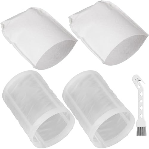 2 x Pre-Filter 2x Filter for Makita Vacuum Filter, Vacuum Attachment Parts, 1 x Brush, Vacuum Attachment for Makita CL100 CL106 CL180