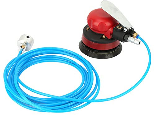 Pulidora Neumática de 5, Lijadora de Aire y Agua, Kit de Máquina Rectificadora de Entrada de 1/4 Lijadora Neumática Lijadora Poli Neumática Lijadora Lijadora Húmeda