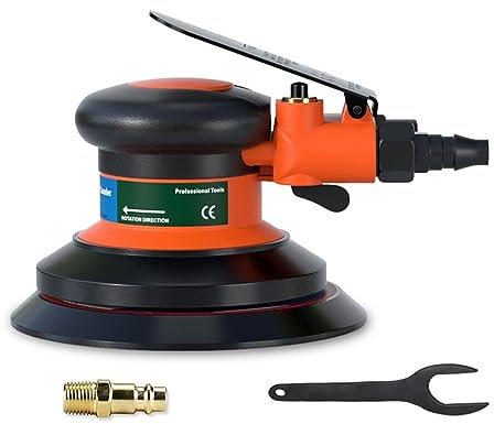 Máquina pulidora en Húmedo, Máquina pulidora/rectificadora, máquina excéntrica de 5 MM, amoladora/lijadora Orbital de 125/150 MM, Kit de ruedas de pulido de papel de lija(5In Grinder)