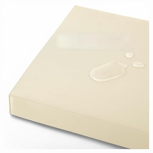 OutStep Cojines para Banco de Exterior, Cojines de Asiento Reforzados e Impermeables, Almohadilla de Banco de Alta Densidad con Base Antideslizante, Cojines de Exterior Columpios (Beige, 100x40x5 cm)