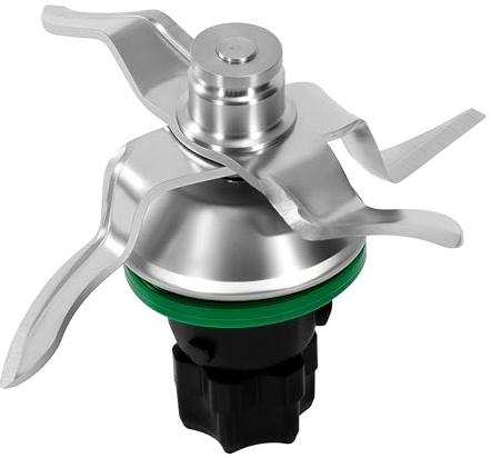 Jesustree Grupo Cuchillos, Cuchilla Compatible con Vorwerk Thermomix TM5 TM6, Hoja Curva de Acero Inoxidable para Masas, Pan, Bollería