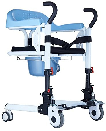 Sollevatore per sedia a rotelle, sollevatore per anziani paralizzati, sollevatore portatile per disabili, sollevatore manuale multifunzionale per doccia, macchina per il cambio di pazienti