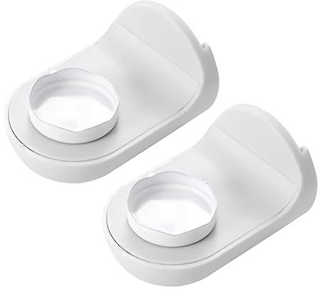 Healifty Jaboneras Magnéticas de Pared 2 Piezas, Rack para Baño sin Taladro, Jabonera de Plástico Gris Sujeción Magnética, para Espejos y Azulejos, Accesorio Práctico para Baño Organizado