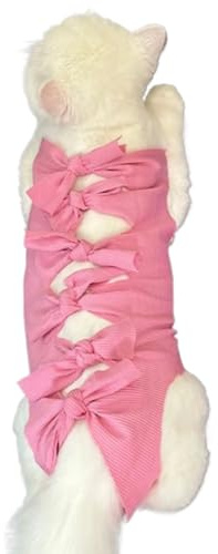 Body per gatti post-operatorio da donna, traspirante, body chirurgico, morbido gilet anti-leccare post-operatorio per animali domestici