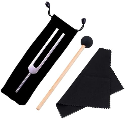 Stimmgabel Stimmgabel 528 Hz Stimmgerät mit Hammerset zur Prüfung des Nervensystems