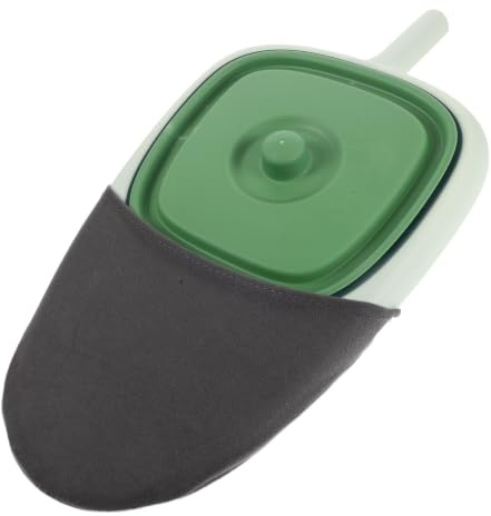 SUPVOX Bassin de Lit Horizontal Vert en Plastique avec Couvercle et Poignée | Base Antidérapante, Corps sans Joint, Bordure Lisse, Format 53,00x23,00x8,50cm