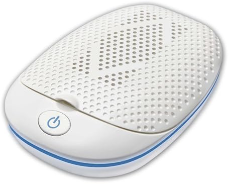 amplicomms DB 130 Mini, Portable Trockenbox mit Reiseetui zur Hörgeräte-Trocknung