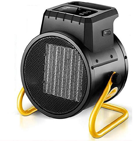 POOPFIY Portable al Aire Libre Que acampa Cerámica Calentador PTCHeating Varias velocidades de Ajuste calefactores de Patio al Aire Libre,2000W