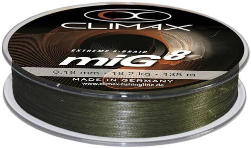 Climax miG8 Braid olivgrün 275m 0,22mm