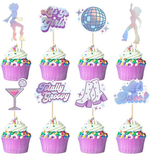 Blumomon Music Festival Cake Toppers 32 Pieces - Music Party Decoration