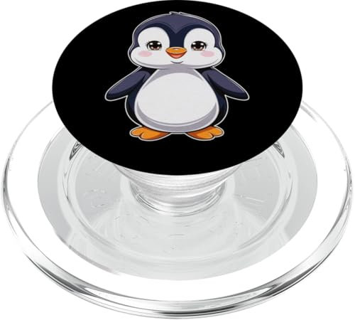 Süßes Pinguin Halloween Kawaii Pinguin Kostüm PopSockets PopGrip für MagSafe