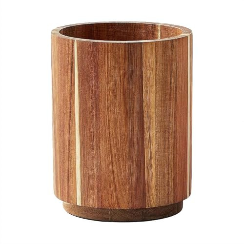 Porte-ustensiles de cuisine – Support rotatif à 360° pour ustensiles de cuisine, pot à ustensiles de cuisine pour comptoir, rangement pour couverts, argenterie, cuillères, spatules, outils de cuisine