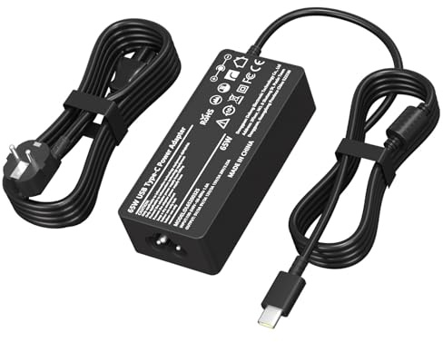 Cargador USB-C 65W/45W Adecuado para LG Gram Pro 14/15/16/17 Serie 14Z90T/15Z90T/16Z90T/16Z90TL/16T90TP/17Z90TP/17Z90T/17Z90TL/17Z90RU OLED 2in1 Type C Laptop