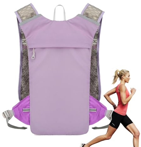 Trinkrucksack mit Blase | Trinkrucksack zum mit Mehreren Taschen für Herren, leicht und ergonomisch, für Outdoor-Sportarten wie Joggen, Klettern und Wandern