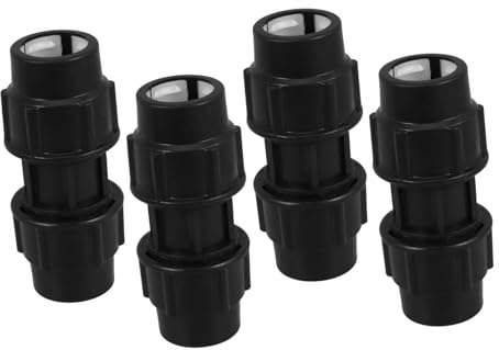 HEMOTON 4pièces Raccord De Tuyau pour Irrigation Goutte à Goutte Connecteur De Tuyau Accessoire Irrigation Connecteur Rapide Arrosage De Raccord