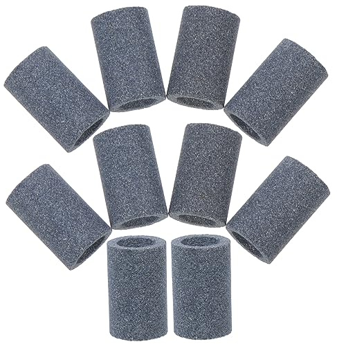 SEWACC 10 piezas Piedras de Afilar Portátiles Multiusos para Puntas Herramientas de Afilado Pequeñas Suministros para de Dardos