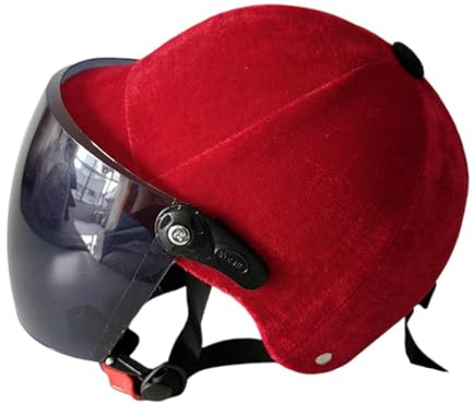 Aymzbd Casco de Equitación para Hombres Y Mujeres con Exterior de Terciopelo Interior de PP Resistente Ajuste Ajustable Y Diseño Elegante Adecuado para Equit, con Espejo Marrón