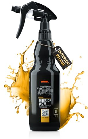 ADBL Interior Wow (500ml) - Hochwertige Innenraum Pflege für Kunststoff, Vinyl und Gummi - Tiefes Satin-Finish mit starkem UV-Schutz - Antistatisch und schmutzabweisend - Tägliche Autopflege