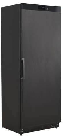 ZORRO - Lagerkühlschrank ECO600R - Schwarz - 600 Liter - Gastro Kühlschrank mit Volltüre - R600A - Digitales Thermostat