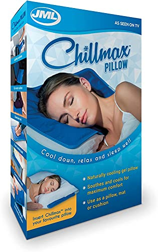 Amazing New Unique Heat Reducing Ice Silk and Gel Memory Foam Pillows best for Sleeping, Orthopedic Neck & Back Support Jelly Cooling Pillows for Night Sweats
